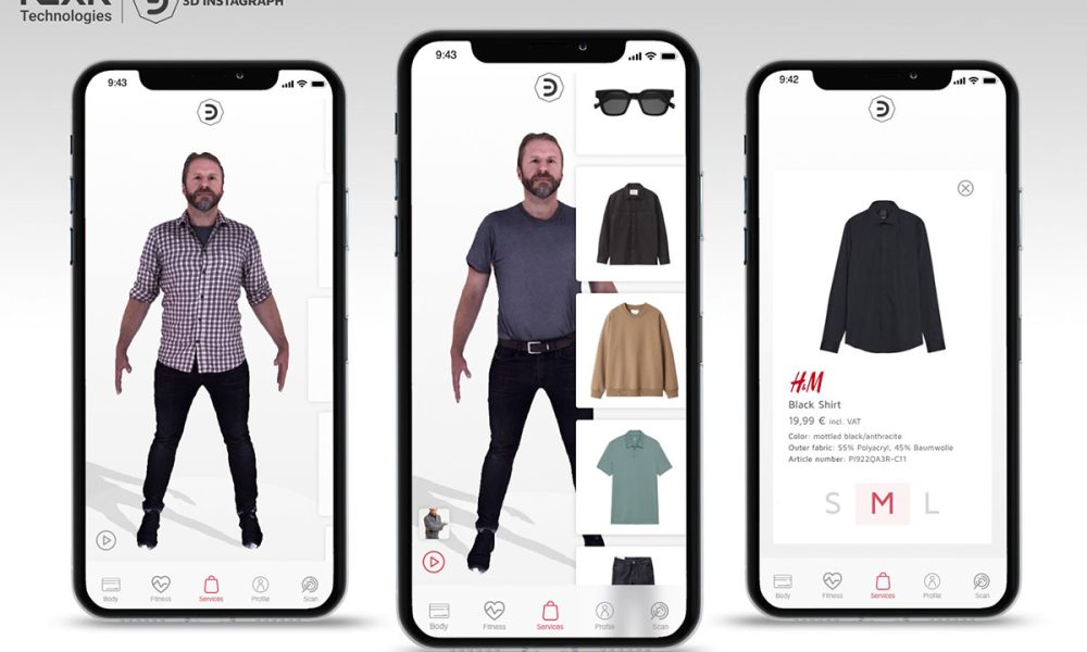 H&M и NeXR Technologies разрабатывают виртуальную примерочную