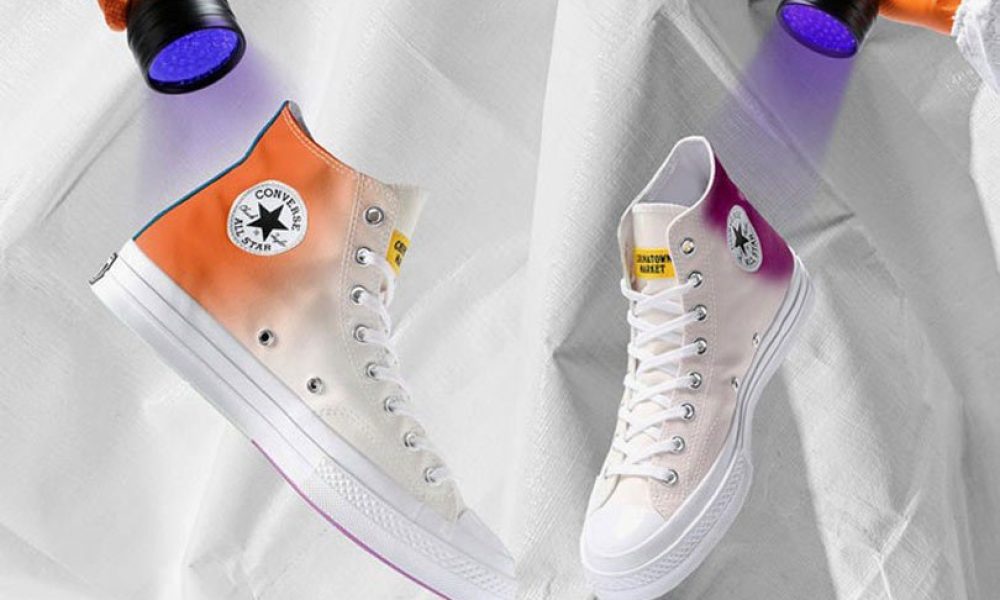 Converse выпустили кеды, которые меняют цвет на солнце