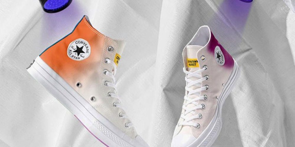 Converse выпустили кеды, которые меняют цвет на солнце