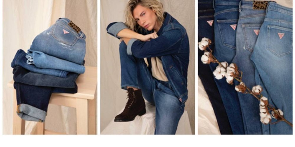 Guess представил коллекции из экоденима Jeans Redesign и Reborn Denim